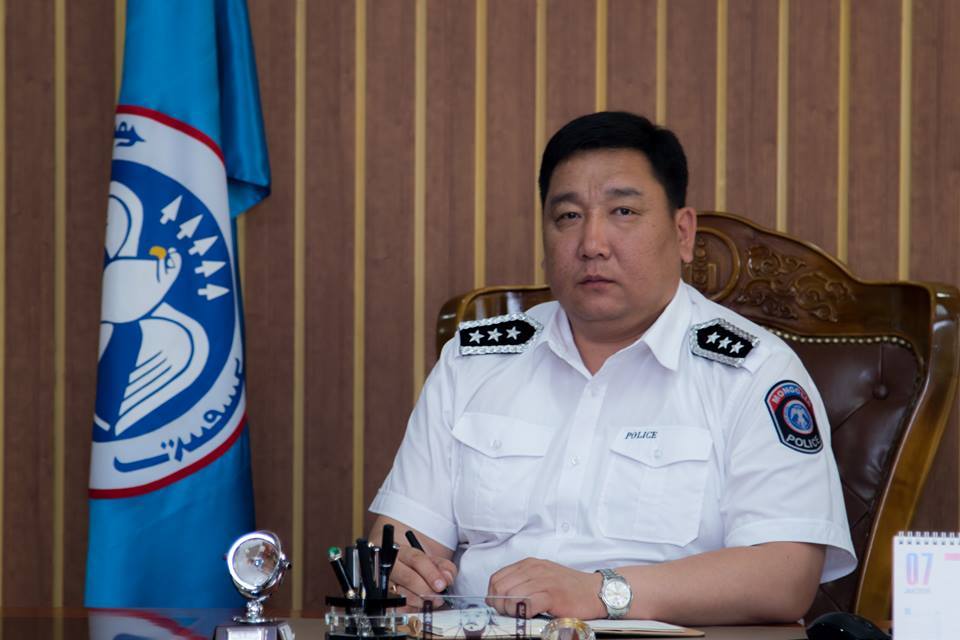 POLICE COLONEL R.OTGONJARGAL
