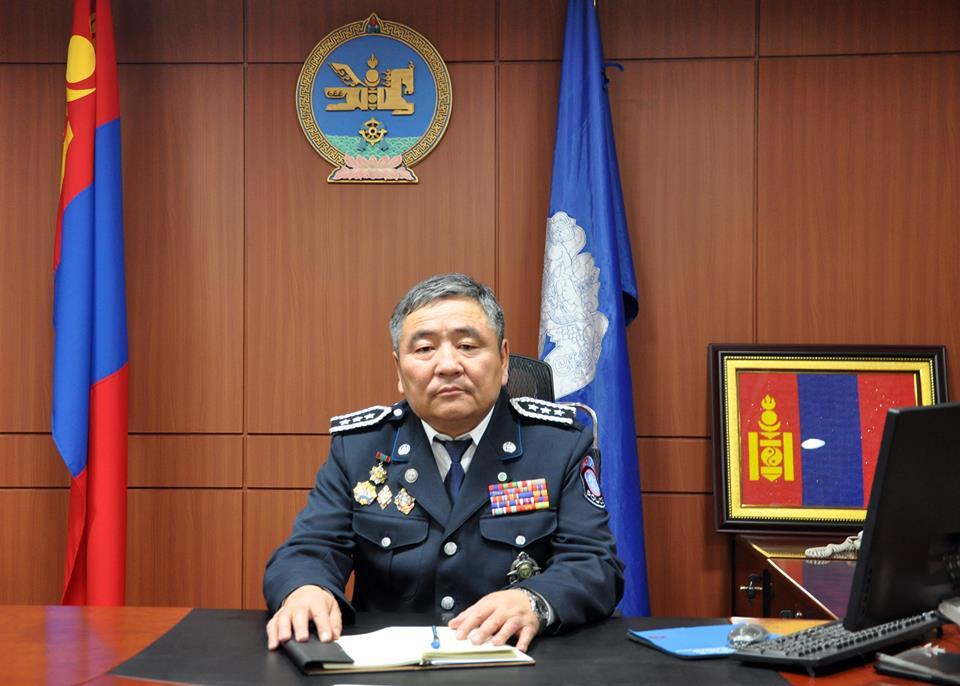 POLICE COLONEL D.YADAMDORJ