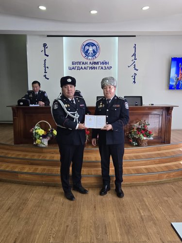 Шагнал гардуулах ёслол боллоо