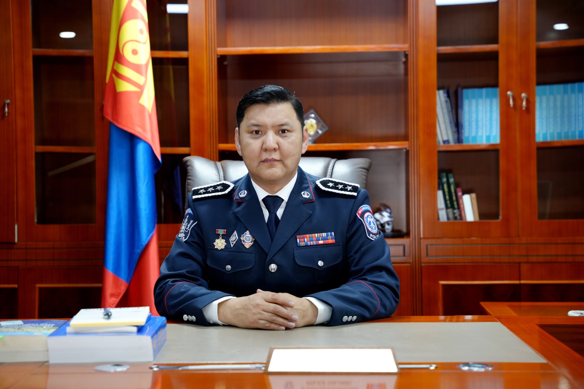 ЦАГДААГИЙН ЕРӨНХИЙ ГАЗРЫН ДЭД ДАРГА, ЦАГДААГИЙН ХУРАНДАА Б.ДЭЛГЭРСАЙХАН